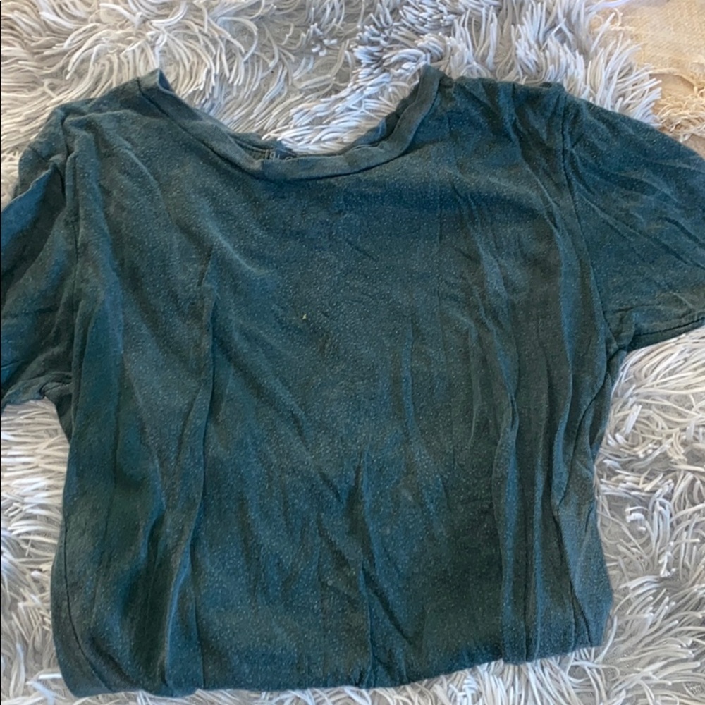 washed green brandy top!